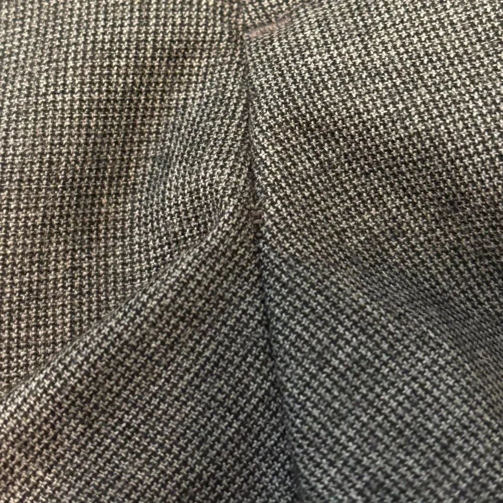 Broletto Flat Front Dress Pants Grey Wool Blend Size 34Wx32L